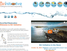 Tablet Screenshot of biri-initiative.org